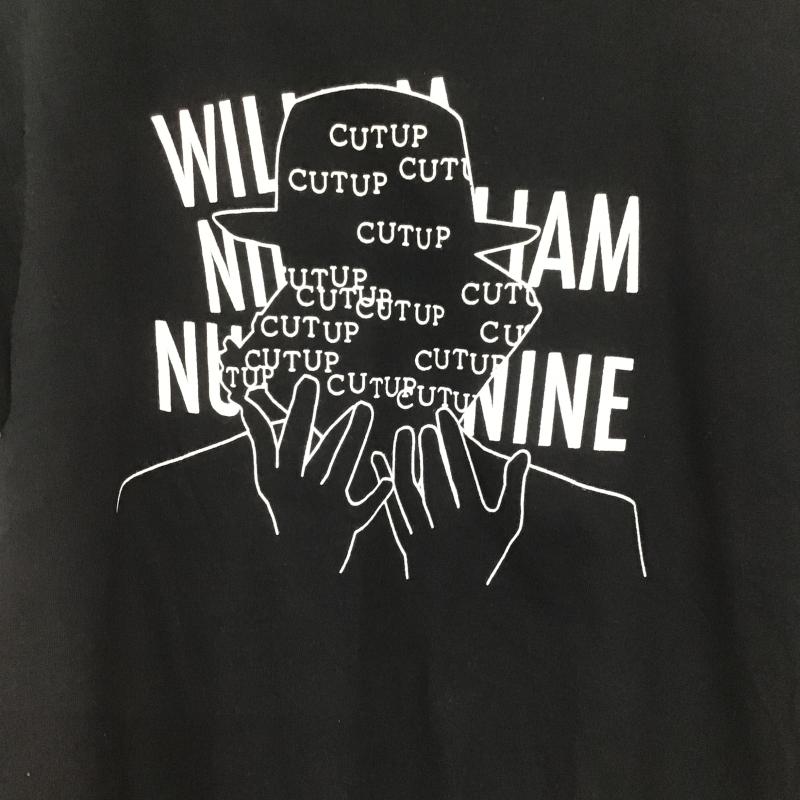 ナンバーナイン NUMBER (N)INE Tシャツ 半袖 半袖カットソー プリントTシャツ クルーネックカットソー 2 プリント 黒 / ブラック / black メンズ USED 古着 中古 10162577