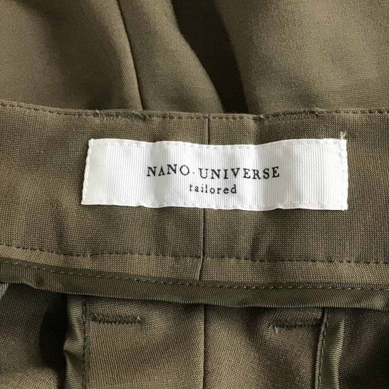 ナノユニバース nano・universe パンツ ワークパンツ、ペインターパンツ ワークパンツ ワイドパンツ カジュアルパンツ 46 無地 カーキ / カーキ / khaki メンズ USED 古着 中古 10162579