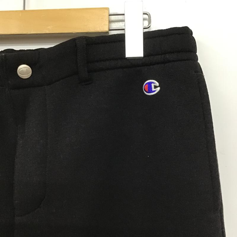 チャンピオン Champion パンツ ワークパンツ、ペインターパンツ ワイドパンツ カジュアルパンツ ワークパンツ スウェットパンツ M ロゴ、文字 黒 / ブラック / black メンズ USED 古着 中古 10162582