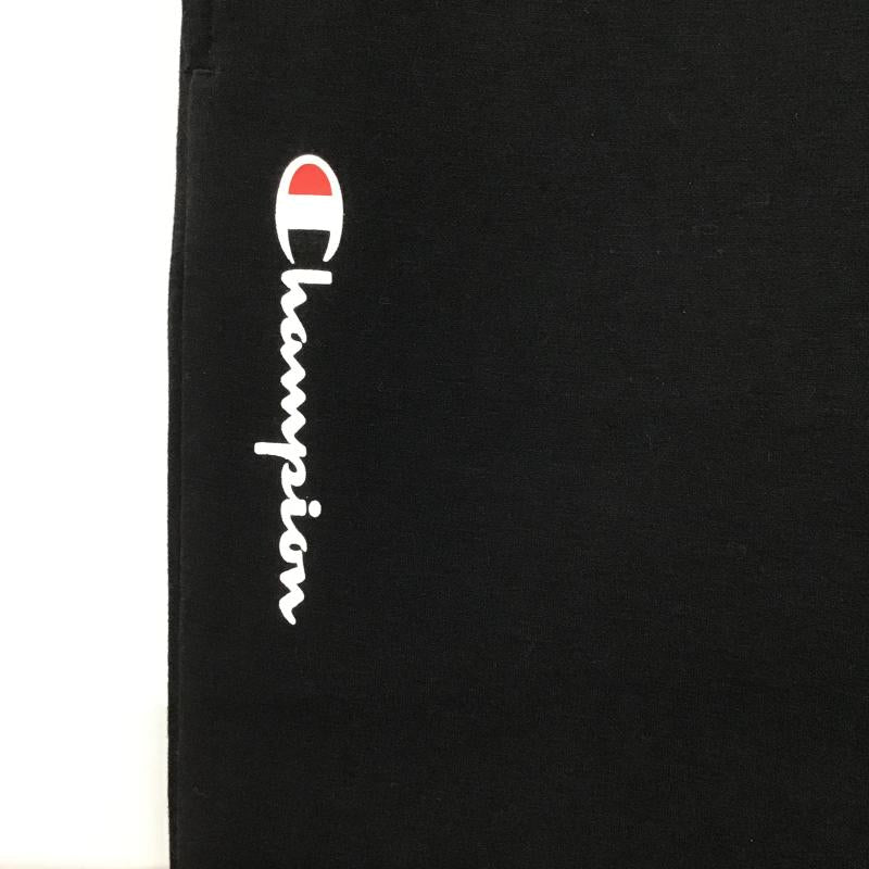 チャンピオン Champion パンツ ワークパンツ、ペインターパンツ ワイドパンツ カジュアルパンツ ワークパンツ スウェットパンツ M ロゴ、文字 黒 / ブラック / black メンズ USED 古着 中古 10162582