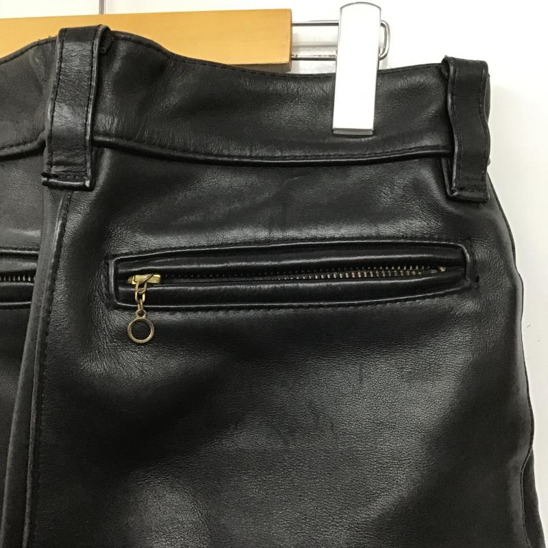 ヴァンソン VANSON パンツ ワークパンツ、ペインターパンツ レザーパンツ ワイドパンツ カジュアルパンツ 31インチ 無地 黒 / ブラック / black メンズ USED 古着 中古 10162583
