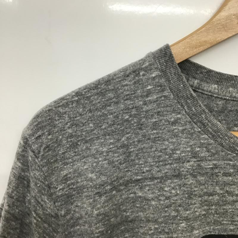 ビームス BEAMS Tシャツ 半袖 半袖カットソー プリントTシャツ クルーネックカットソー M プリント 灰 / グレー / gray メンズ USED 古着 中古 10162589