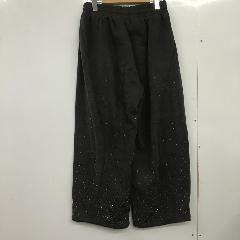 ホッター・ザン・ヘル Hotter than Hell ボトムス ボトムス ラインストーン スウェットパンツ FREE 無地 チャコールグレー / チャコールグレー / レディース USED 古着 中古 10162595