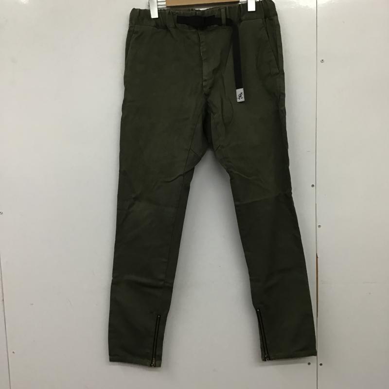 グラミチ GRAMICCI パンツ ワークパンツ、ペインターパンツ ワークパンツ コーデュロイパンツ カジュアルパンツ M ロゴ、文字 カーキ / カーキ / khaki メンズ USED 古着 中古 10162596