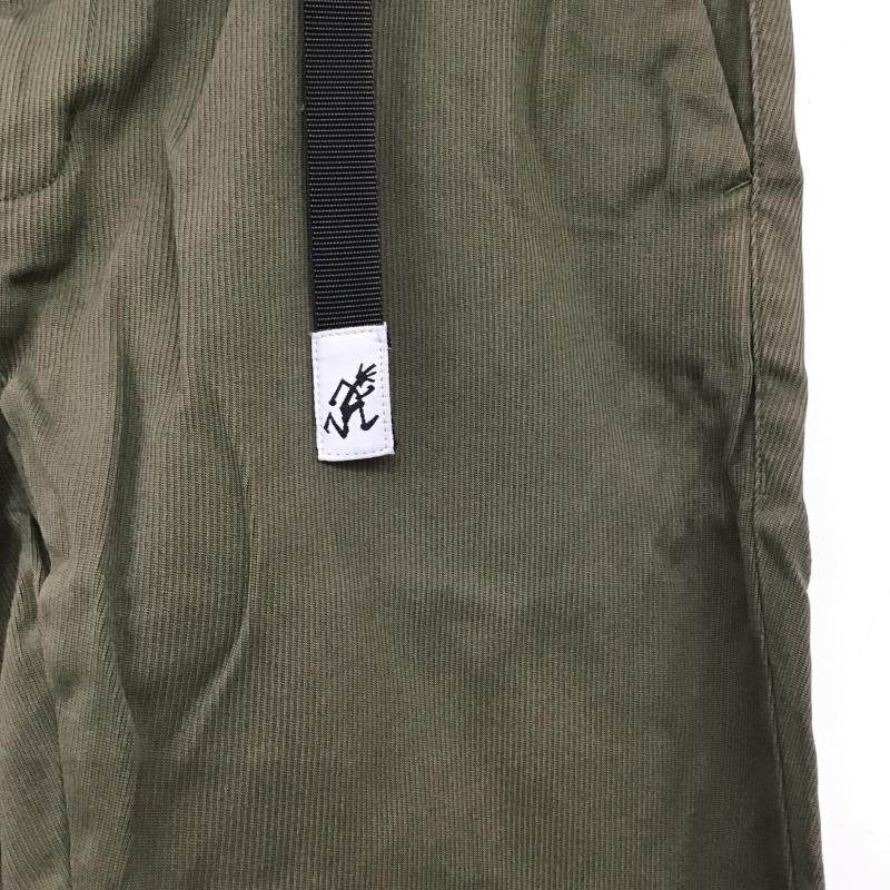 グラミチ GRAMICCI パンツ ワークパンツ、ペインターパンツ ワークパンツ コーデュロイパンツ カジュアルパンツ M ロゴ、文字 カーキ / カーキ / khaki メンズ USED 古着 中古 10162596