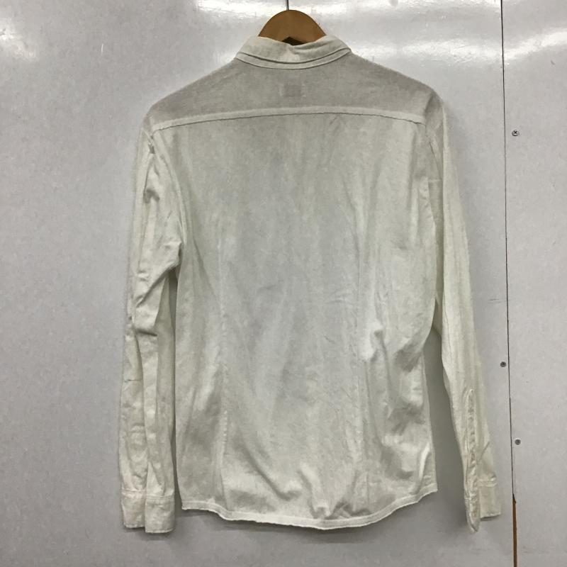 フラットヘッド The Flat Head シャツ、ブラウス 長袖 長袖シャツ 無地シャツ カラーシャツ 38 無地 アイボリー / アイボリー / メンズ USED 古着 中古 10162605