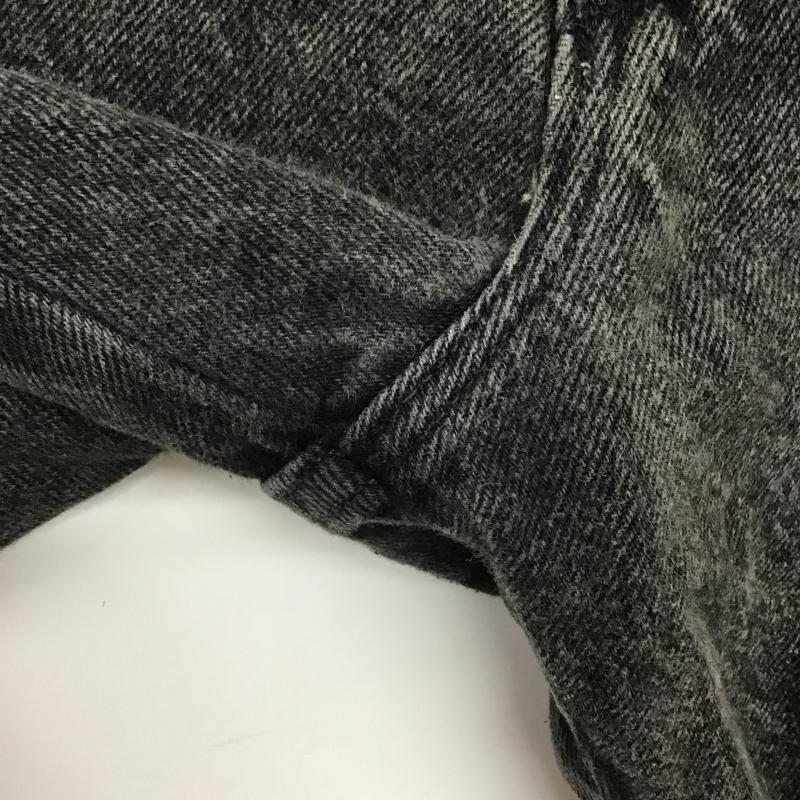 ラングラー Wrangler パンツ デニム、ジーンズ デニムパンツ ワイドパンツ カジュアルパンツ 無地 ダークグレー / ダークグレー / メンズ USED 古着 中古 10162639