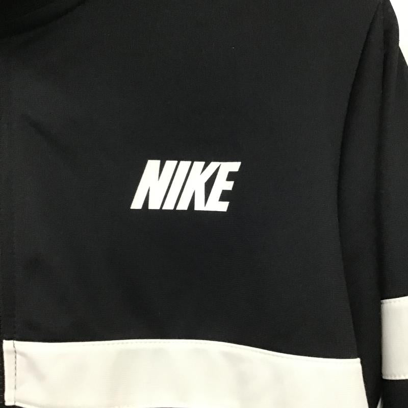 ナイキ NIKE ジャケット、上着 ジャンパー、ブルゾン ジップアップジャケット アウター ジャージ XL ロゴ、文字 白 / ホワイト / white X 黒 / ブラック / black メンズ USED 古着 中古 10162644
