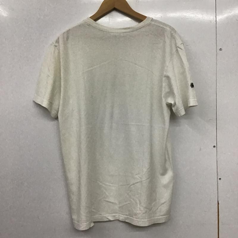 ステューシー STUSSY Tシャツ 半袖 半袖カットソー プリントTシャツ クルーネックカットソー M ロゴ、文字 白 / ホワイト / white メンズ USED 古着 中古 10162673