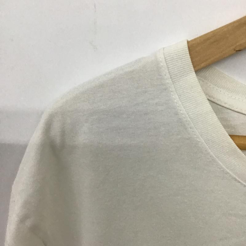 ステューシー STUSSY Tシャツ 半袖 半袖カットソー プリントTシャツ クルーネックカットソー M ロゴ、文字 白 / ホワイト / white メンズ USED 古着 中古 10162673