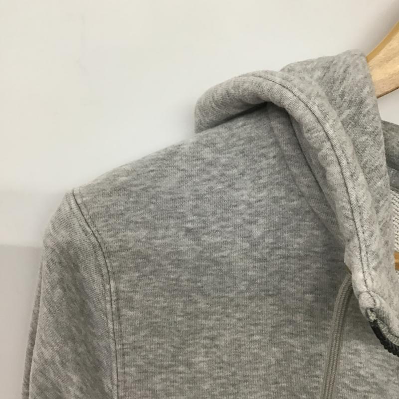 ナイキ NIKE パーカー 長袖 長袖パーカー ジップアップパーカー S 無地 灰 / グレー / gray メンズ USED 古着 中古 10162679