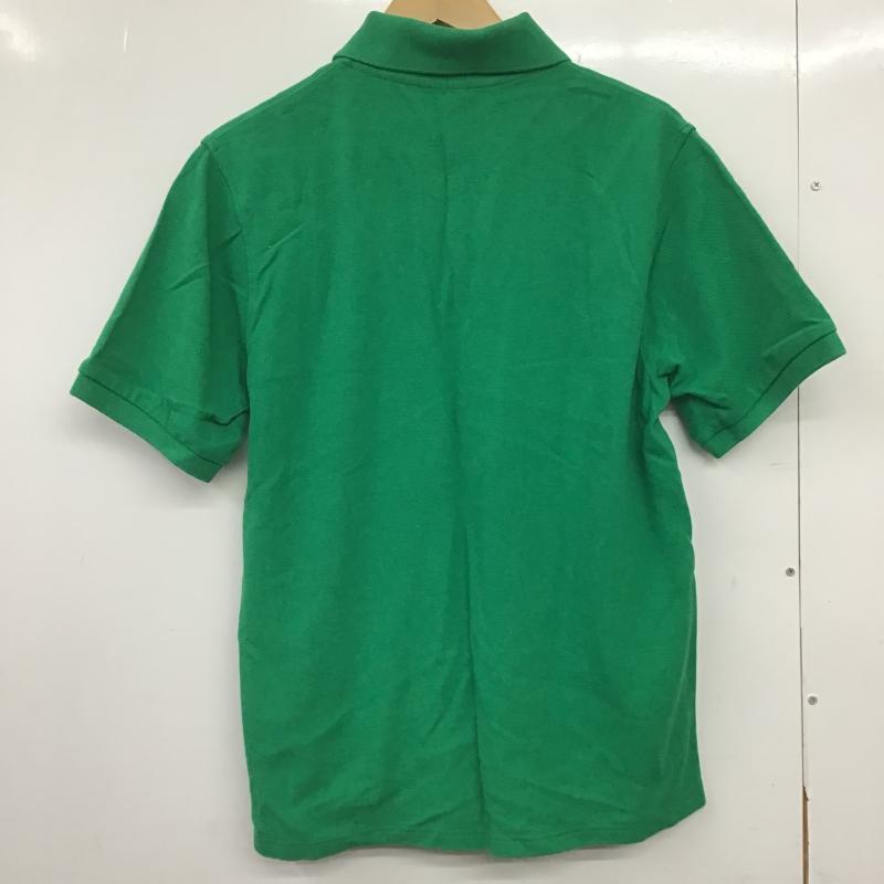 チャムス CHUMS ポロシャツ 半袖 半袖ポロシャツ カラーシャツ 半袖カットソー L ロゴ、文字 緑 / グリーン / green メンズ USED 古着 中古 10162703