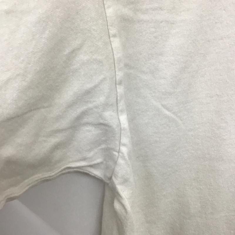 ポークチョップガレージサプライ PORKCHOP GARAGE SUPPLY Tシャツ 半袖 半袖カットソー プリントTシャツ クルーネックカットソー XL プリント アイボリー / アイボリー / メンズ USED 古着 中古 10162706