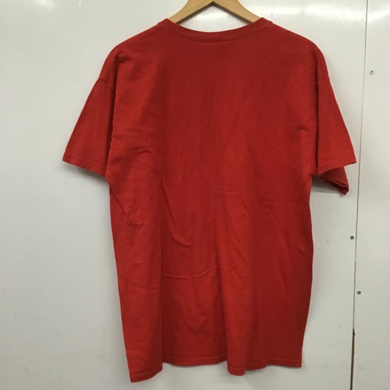 スラッシャー THRASHER Tシャツ 半袖 半袖カットソー プリントTシャツ クルーネックカットソー L ロゴ、文字 赤 / レッド / red メンズ USED 古着 中古 10162707
