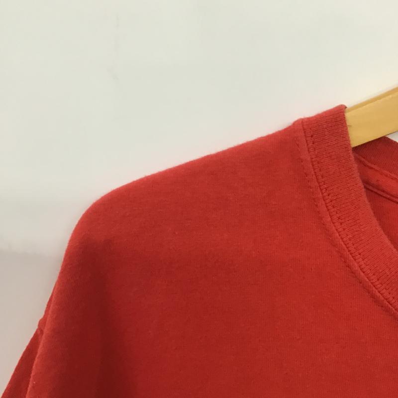 スラッシャー THRASHER Tシャツ 半袖 半袖カットソー プリントTシャツ クルーネックカットソー L ロゴ、文字 赤 / レッド / red メンズ USED 古着 中古 10162707