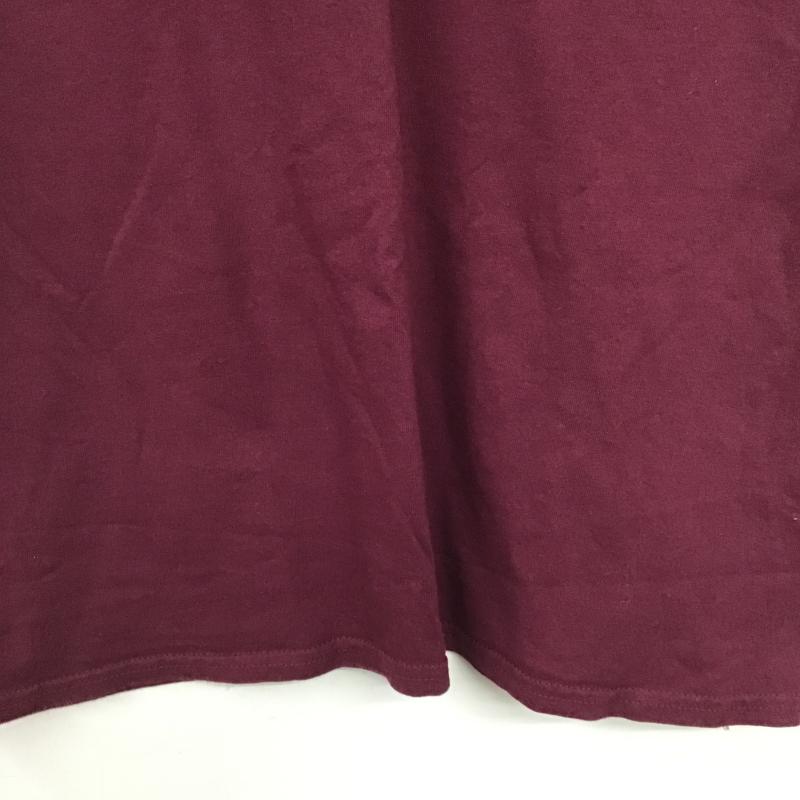 アイスクリーム ICECREAM Tシャツ 半袖 半袖カットソー プリントTシャツ クルーネックカットソー L ロゴ、文字 紫 / パープル / purple メンズ USED 古着 中古 10162708