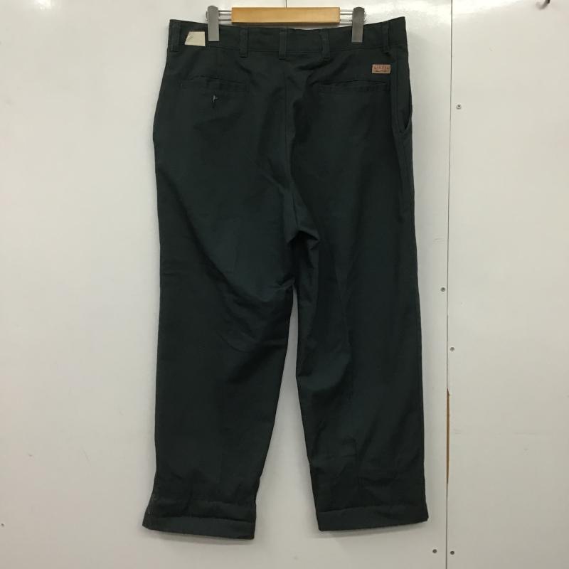 レッドキャップ RED KAP パンツ チノパン チノパン ワイドパンツ カジュアルパンツ 36 ロゴ、文字 緑 / グリーン / green メンズ USED 古着 中古 10162712