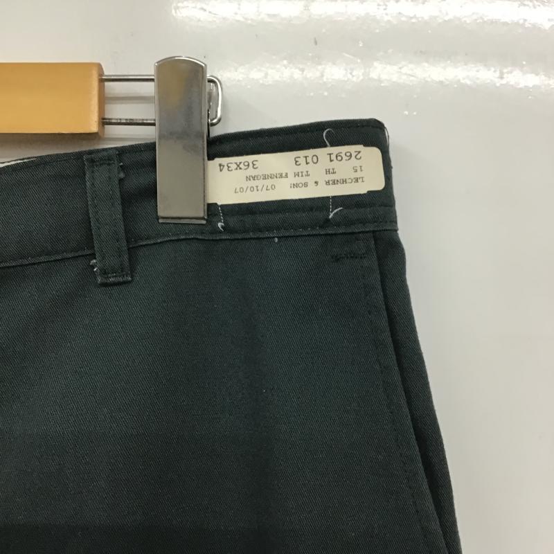 レッドキャップ RED KAP パンツ チノパン チノパン ワイドパンツ カジュアルパンツ 36 ロゴ、文字 緑 / グリーン / green メンズ USED 古着 中古 10162712