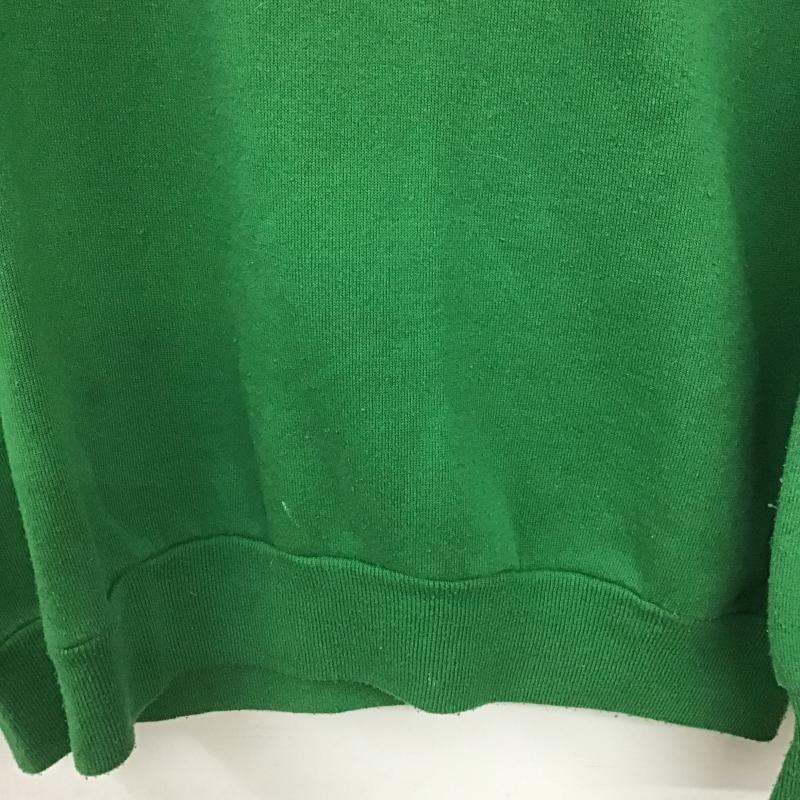 ジャージーズ JERZEES トレーナー 長袖 長袖トレーナー スウェット クルーネック プルオーバー L プリント 緑 / グリーン / green メンズ USED 古着 中古 10162726