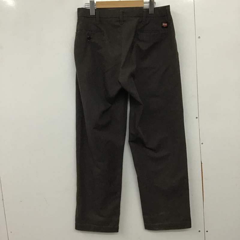 レッドキャップ RED KAP パンツ ワークパンツ、ペインターパンツ ワイドパンツ カジュアルパンツ ワークパンツ チノパン 32インチ 無地 茶 / ブラウン / brown メンズ USED 古着 中古 10162731