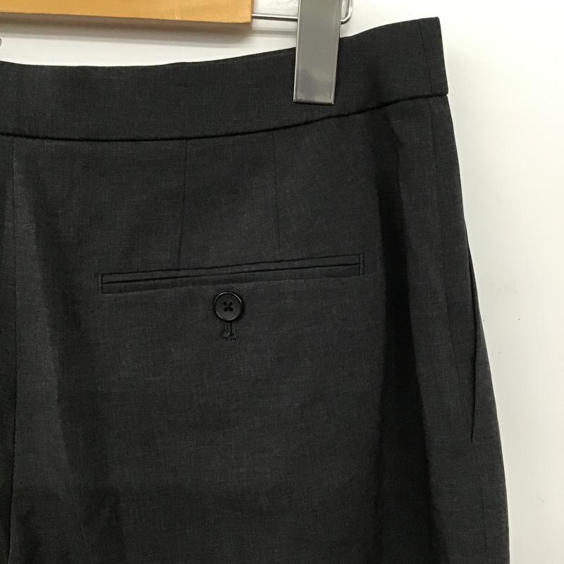 ユニクロ UNIQLO パンツ スラックス M 無地 チャコールグレー / チャコールグレー / レディース USED 古着 中古 10162750