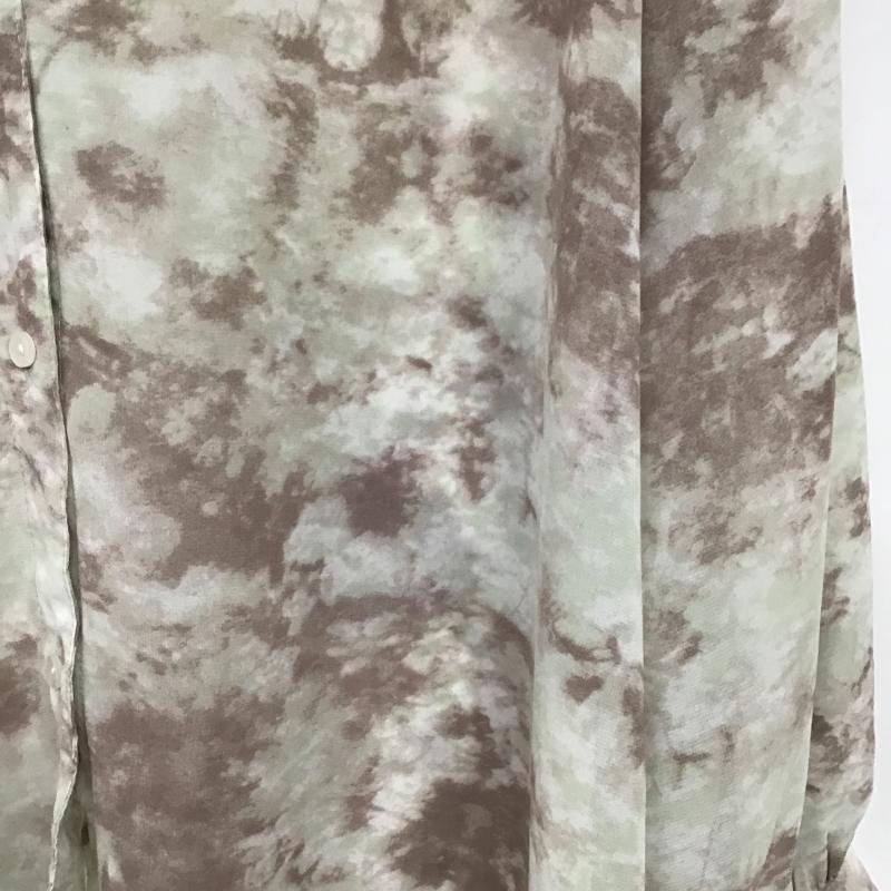 ダブルクローゼット w closet シャツ、ブラウス 長袖 M  マルチカラー / マルチカラー / multicolor レディース USED 古着 中古 10162756