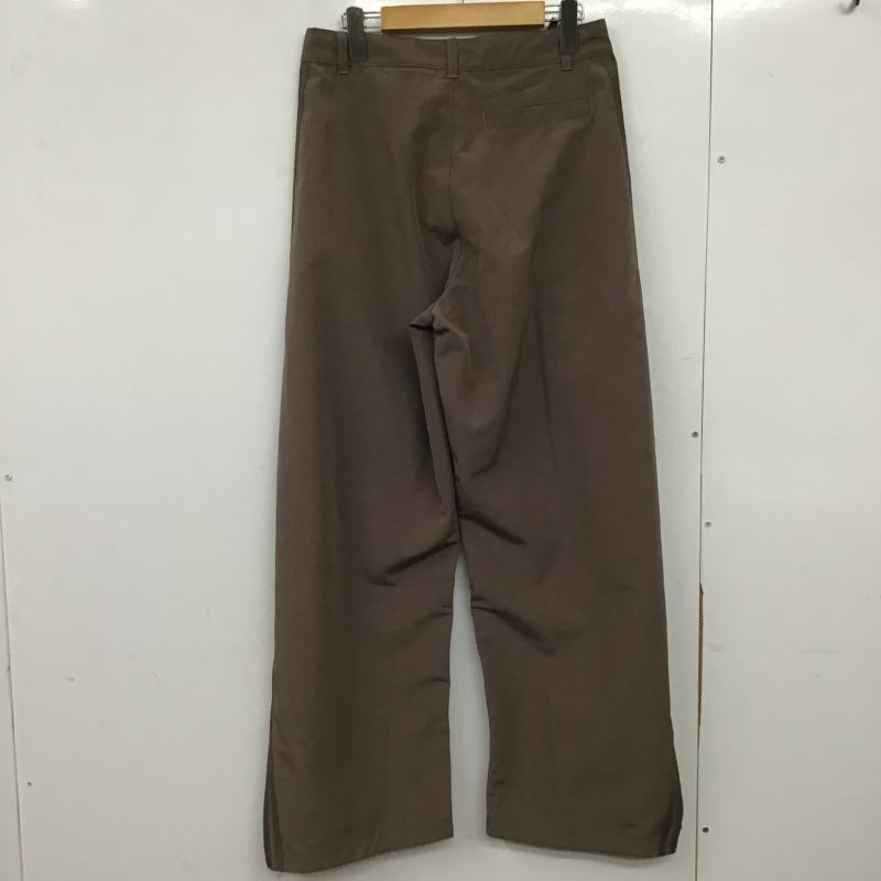 アディダス adidas パンツ チノパン ku0571 ウーブン バレルパンツ XS ロゴ、文字 茶 / ブラウン / brown メンズ USED 古着 中古 10162763
