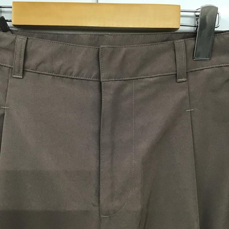 アディダス adidas パンツ チノパン ku0571 ウーブン バレルパンツ XS ロゴ、文字 茶 / ブラウン / brown メンズ USED 古着 中古 10162763