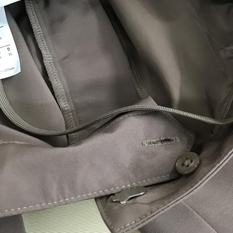 アディダス adidas パンツ チノパン ku0571 ウーブン バレルパンツ XS ロゴ、文字 茶 / ブラウン / brown メンズ USED 古着 中古 10162763