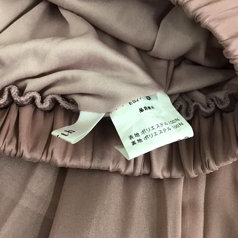 フィフス fifth スカート ロングスカート S 無地 桃 / ピンク / pink レディース USED 古着 中古 10162765