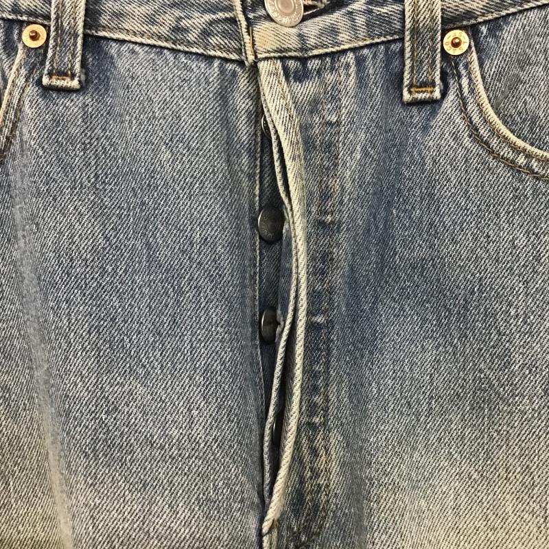 リーバイストラウスアンドコー Levi Strauss & co. パンツ デニム、ジーンズ デニムパンツ ワイドパンツ カジュアルパンツ 31インチ ダメージ加工 インディゴ / インディゴ / Indigo メンズ USED 古着 中古 10162767