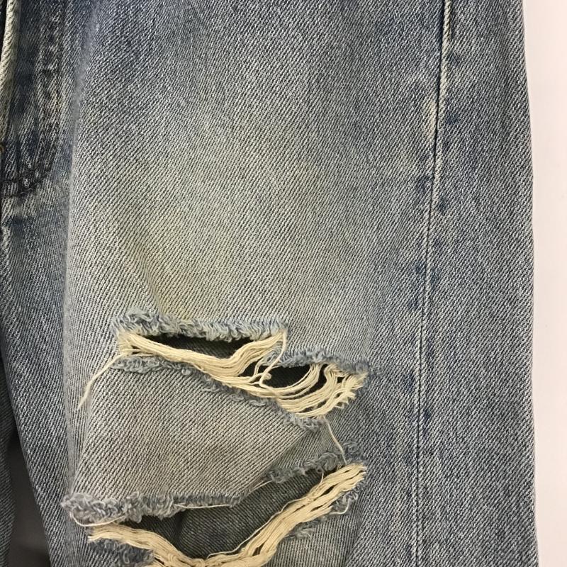 リーバイストラウスアンドコー Levi Strauss & co. パンツ デニム、ジーンズ デニムパンツ ワイドパンツ カジュアルパンツ 31インチ ダメージ加工 インディゴ / インディゴ / Indigo メンズ USED 古着 中古 10162767