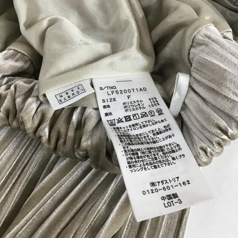 ローリーズファーム LOWRYS FARM ボトムス ボトムス FREE 無地 ベージュ / ベージュ / beige レディース USED 古着 中古 10162768