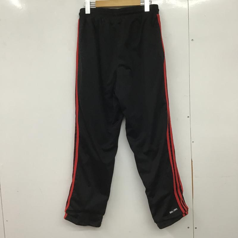 アディダス adidas パンツ ワークパンツ、ペインターパンツ jg1340 アディダス コーン トラックパンツ XS ロゴ、文字 黒 / ブラック / black メンズ USED 古着 中古 10162773