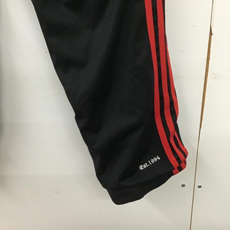 アディダス adidas パンツ ワークパンツ、ペインターパンツ jg1340 アディダス コーン トラックパンツ XS ロゴ、文字 黒 / ブラック / black メンズ USED 古着 中古 10162773