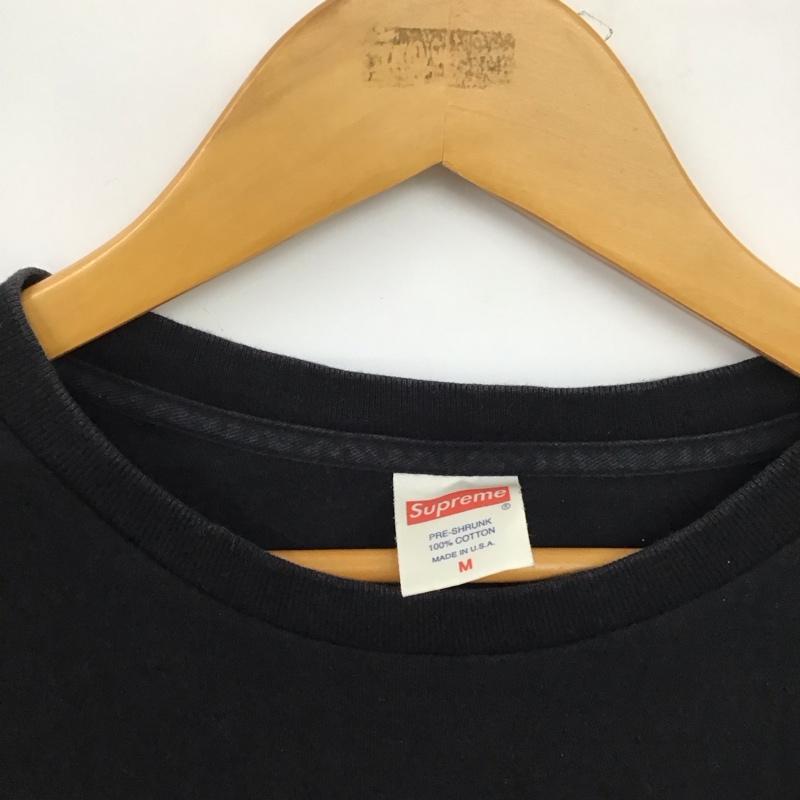 シュプリーム Supreme Tシャツ 半袖 15SS UNTILYOURLIVINGTee 半袖カットソー プリントTシャツ M プリント 黒 / ブラック /  メンズ USED 古着 中古 10149509