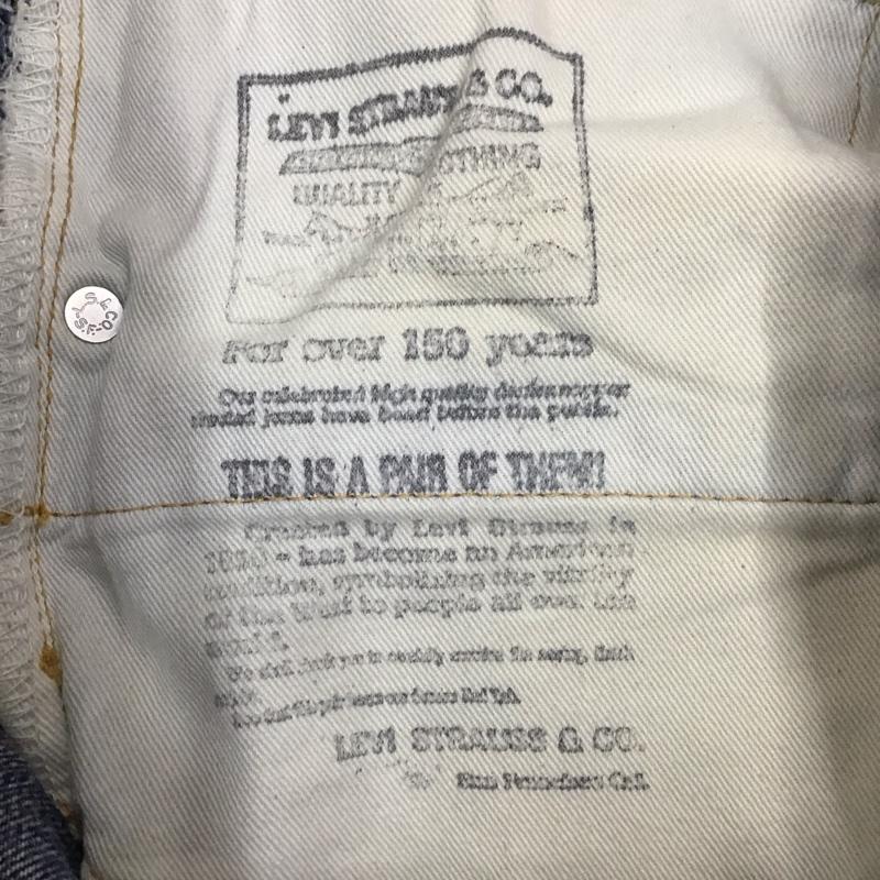 リーバイストラウスアンドコー Levi Strauss & co. パンツ デニム、ジーンズ デニムパンツ ストレートパンツ ワイドパンツ カジュアルパンツ 32インチ 無地 インディゴ / インディゴ /  メンズ USED 古着 中古 10113581