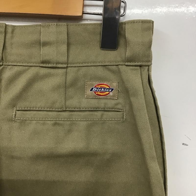 ディッキーズ Dickies パンツ ワークパンツ、ペインターパンツ ワークパンツ ワイドパンツ カジュアルパンツ チノパン 28インチ 無地 ベージュ / ベージュ /  メンズ USED 古着 中古 10139030