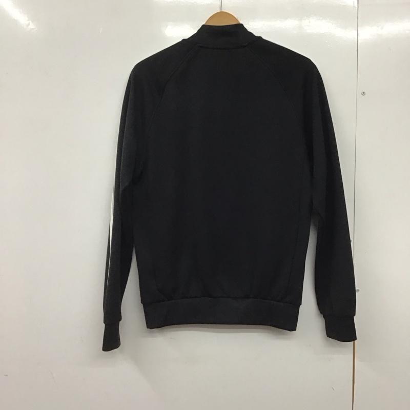 アディダス adidas ジャケット、上着 ジャンパー、ブルゾン bk5921 SSTTRACKTOP ジャージ ジップアップジャケット L ロゴ、文字 黒 / ブラック /  メンズ USED 古着 中古 10145245