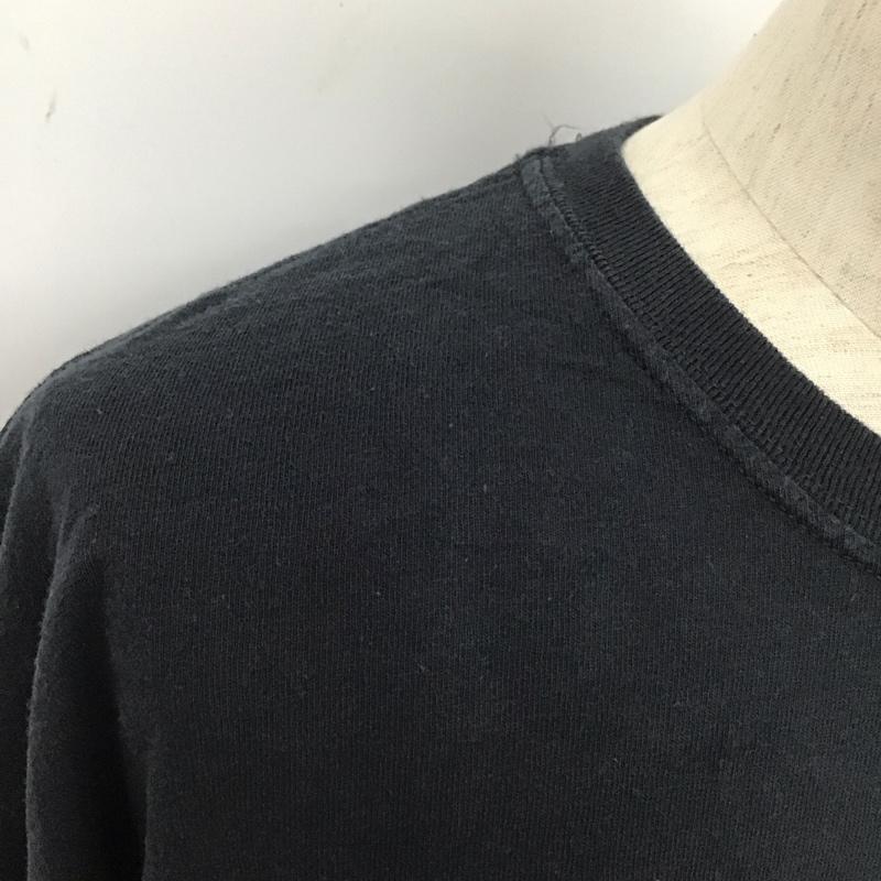 カクタスジャック Cactus Jack Tシャツ 長袖 L ロゴ、文字 黒 / ブラック /  メンズ USED 古着 中古 10124965