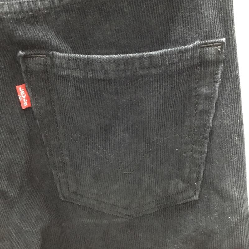 リーバイストラウスアンドコー Levi Strauss & co. パンツ デニム、ジーンズ コーデュロイパンツ ストレートパンツ カジュアルパンツ 29インチ 無地 黒 / ブラック /  メンズ USED 古着 中古 10120130