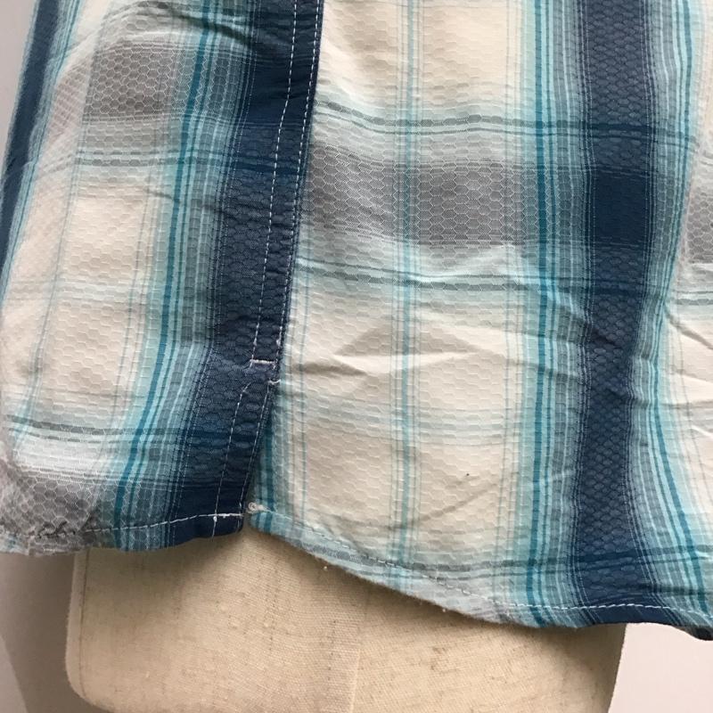 エディーバウアー Eddie Bauer シャツ、ブラウス 半袖 半袖シャツ カラーシャツ 半袖カットソー チェックシャツ L 総柄 マルチカラー / マルチカラー /  メンズ USED 古着 中古 10115304