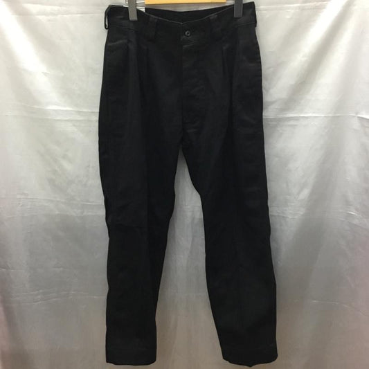 古着 USED パンツ チノパン WAIPER コットン 2タック 33 無地 黒 / ブラック /  メンズ USED 古着 中古 10115512