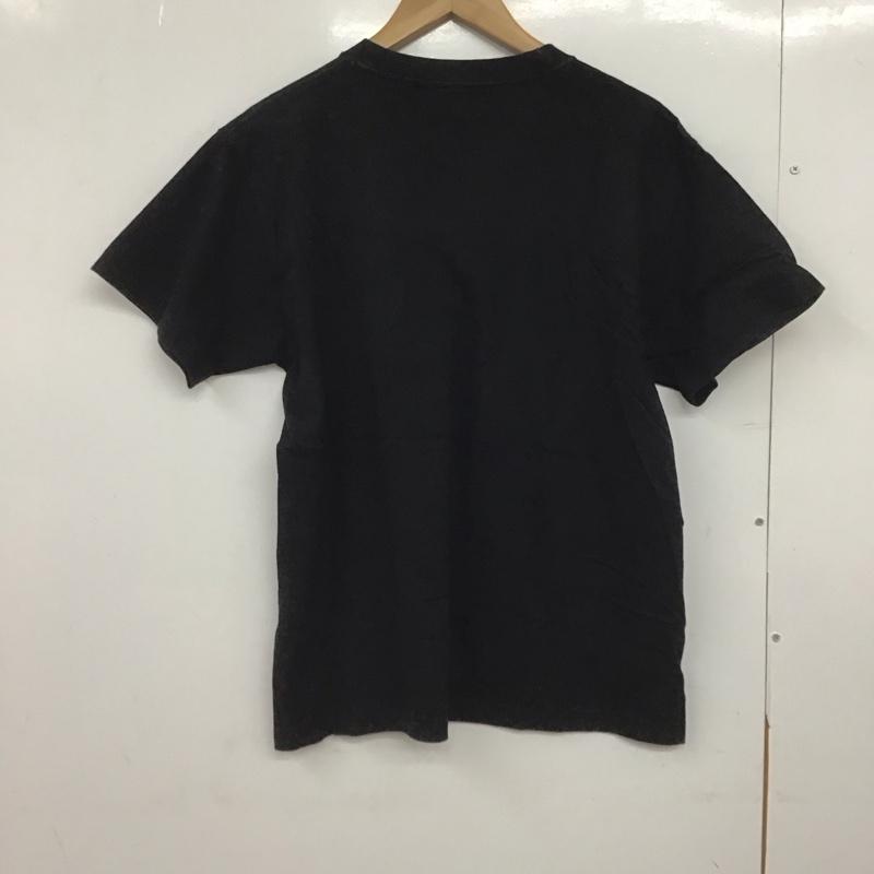 コロンビア Columbia Tシャツ 半袖 109 pm2752 半袖カットソー プリントTシャツ クルーネックカットソー M ロゴ、文字 黒 / ブラック /  メンズ USED 古着 中古 10148990