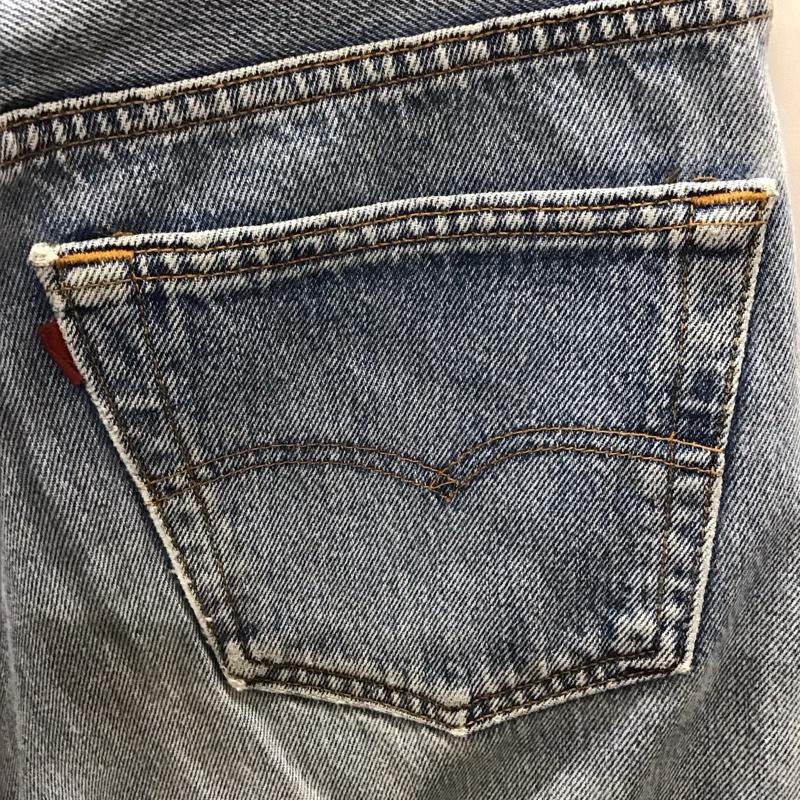 リーバイス Levi s パンツ デニム、ジーンズ デニムパンツ ストレートパンツ スリムパンツ カジュアルパンツ 無地 インディゴ / インディゴ /  メンズ USED 古着 中古 10116296