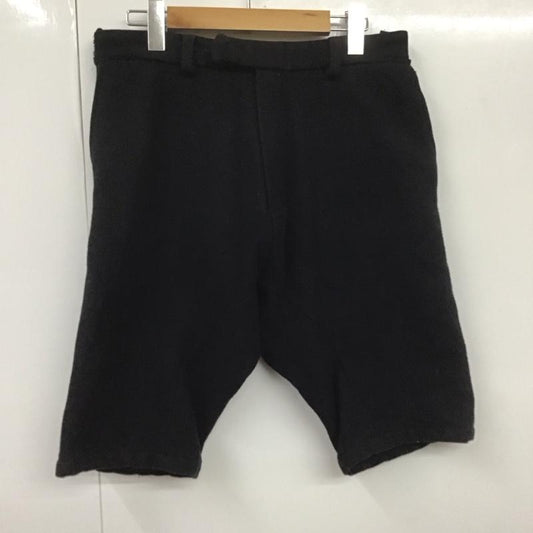 ラフシモンズ RAF SIMONS パンツ ショートパンツ ショートパンツ ハーフパンツ カジュアルパンツ 48 無地 黒 / ブラック /  メンズ USED 古着 中古 10106562