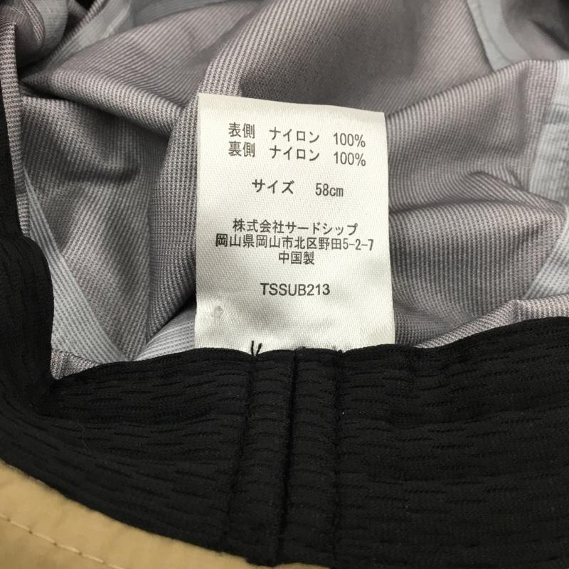 マーモット Marmot 帽子 ハット TSSUB213 Taffeta Seamless Adventure Hat 防水ハット ロゴ、文字 ベージュ / ベージュ /  メンズ USED 古着 中古 10105759