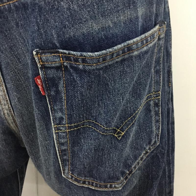 リーバイストラウスアンドコー Levi Strauss & co. パンツ デニム、ジーンズ デニムパンツ ストレートパンツ ワイドパンツ カジュアルパンツ 32インチ 無地 インディゴ / インディゴ /  メンズ USED 古着 中古 10120472