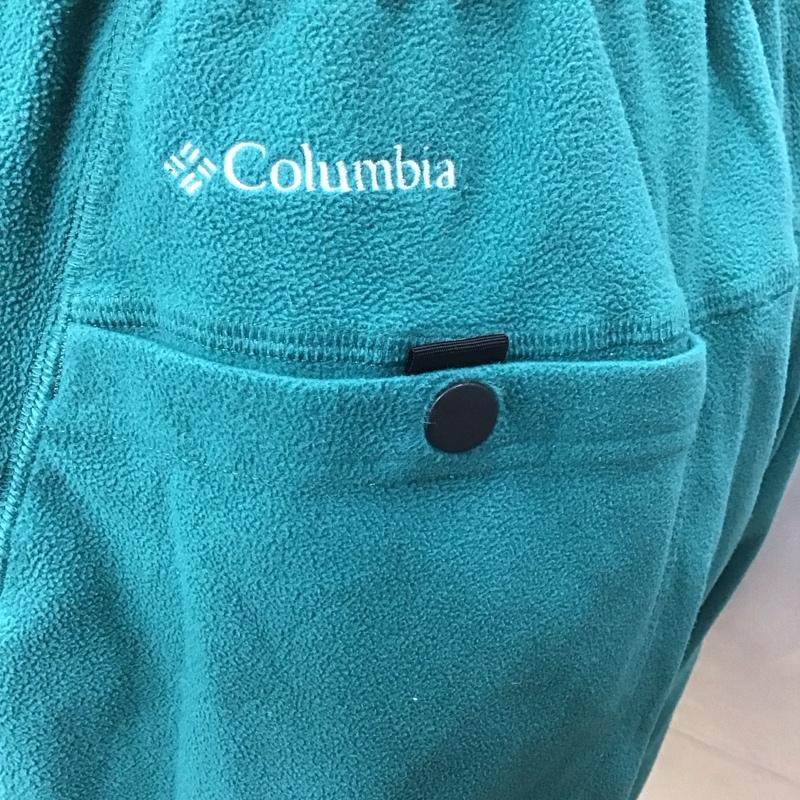 コロンビア Columbia パンツ ショートパンツ ショートパンツ ハーフパンツ カジュアルパンツ フリースパンツ L 無地 緑 / グリーン /  メンズ USED 古着 中古 10113684