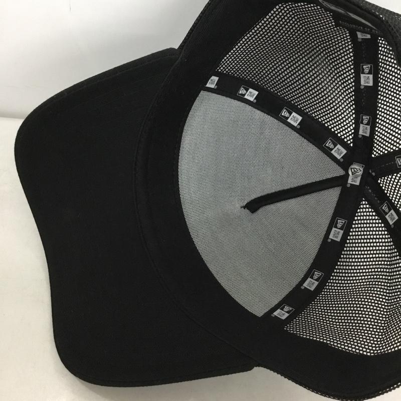 ニューエラ NEW ERA 帽子 キャップ ラインストーン BAYSTARS メッシュ ロゴ、文字 黒 / ブラック /  メンズ USED 古着 中古 10149241